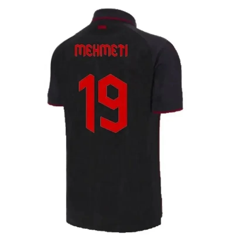 Футбольная майка Albania BROJA ASANI DJIMSITI 2024 евро Кубок острова Национальная сборная домашняя футбольная