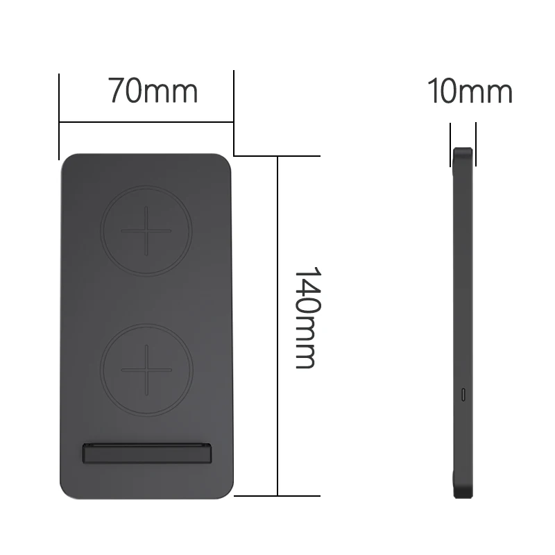 2020 New Inventions Qi Fast Wireless Charger For Samsung Galaxy For All Qi-enabled Smartphone