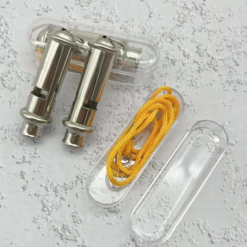 Emergency Whistle Custom Logo Sports Metal Whistle with Cheap Price