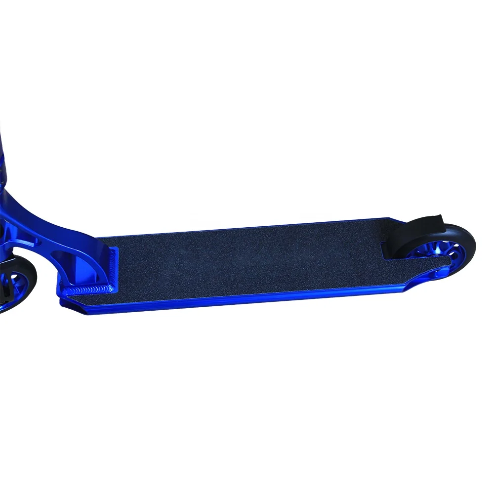 Wholesale aluminum Neo Chrome Blue 110mm Freestyle Pro Scooter Stunt Scooters for sale