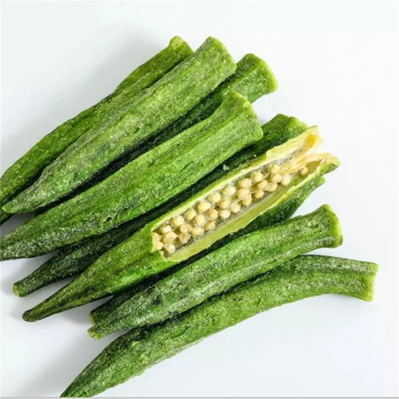 Products Popular With Customers Natural Flavor Freeze Dried Okra Crispy Okra (1600549022895)