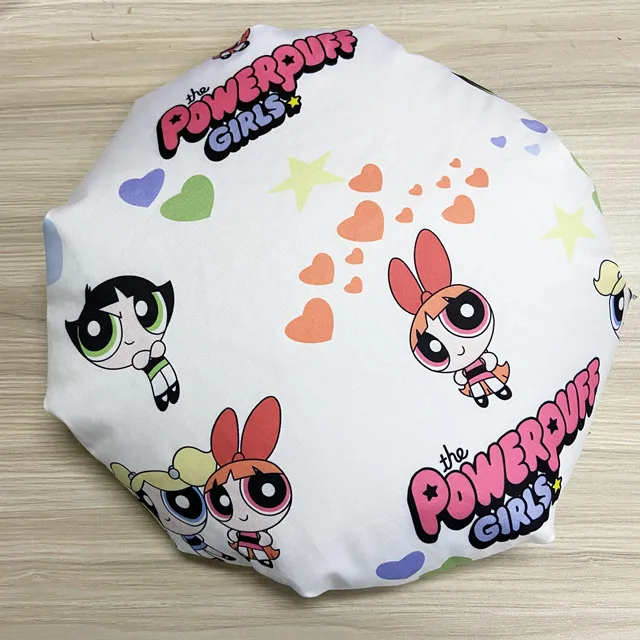 Custom Logo Hair Warp And Bonnet Set Silk Printing Satin Reversible Sleeping Long Double Layer Bonnet