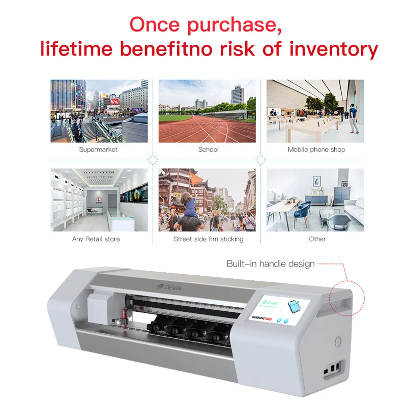 Devia Mobile Screen Protector Laser Cutting Screen Guard Hydrogels TPU Film Protective Cutting Machine