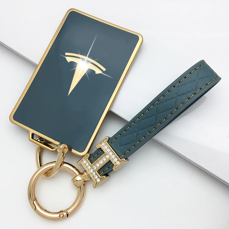 TPU Cover Key Card Holder For Tesla Model Y Key Card Pouch Cover CASE Car Accessories