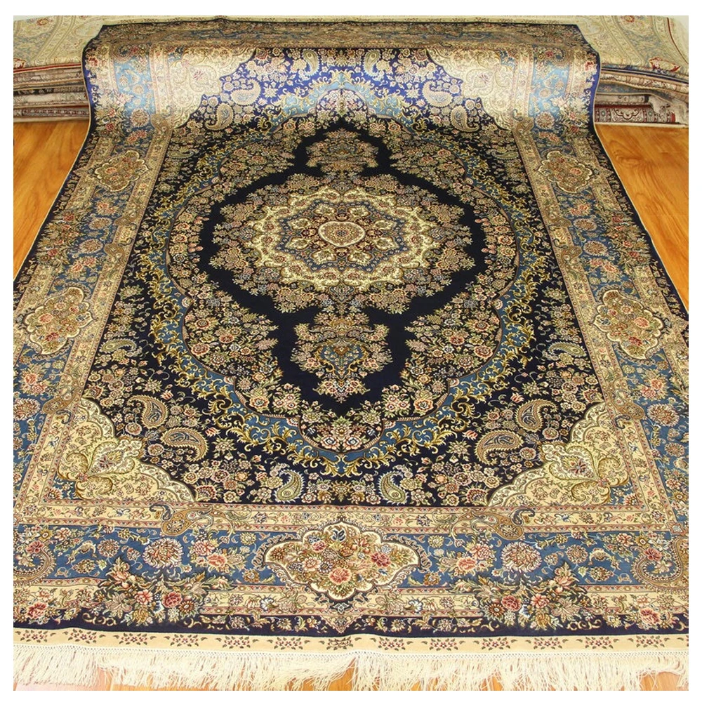 Handmade carpet persian silk rugs
