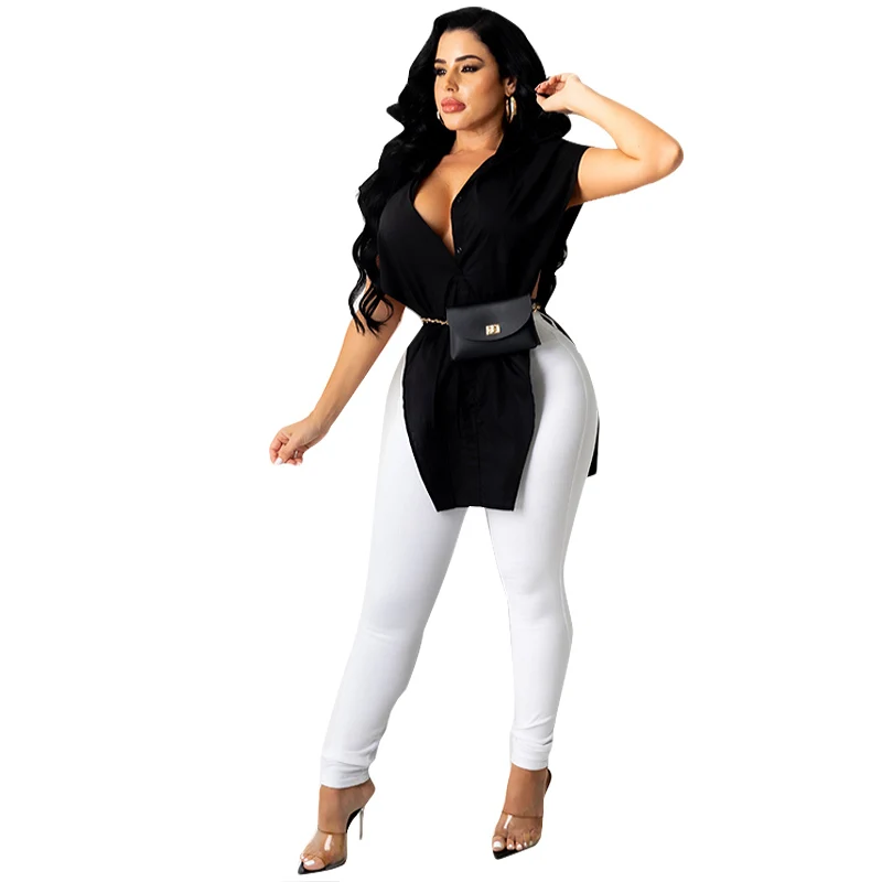 Comfortable New Fashion Blouse Design Custom Women Shirts Blouse Design Women Shirt Custom Women Shirt