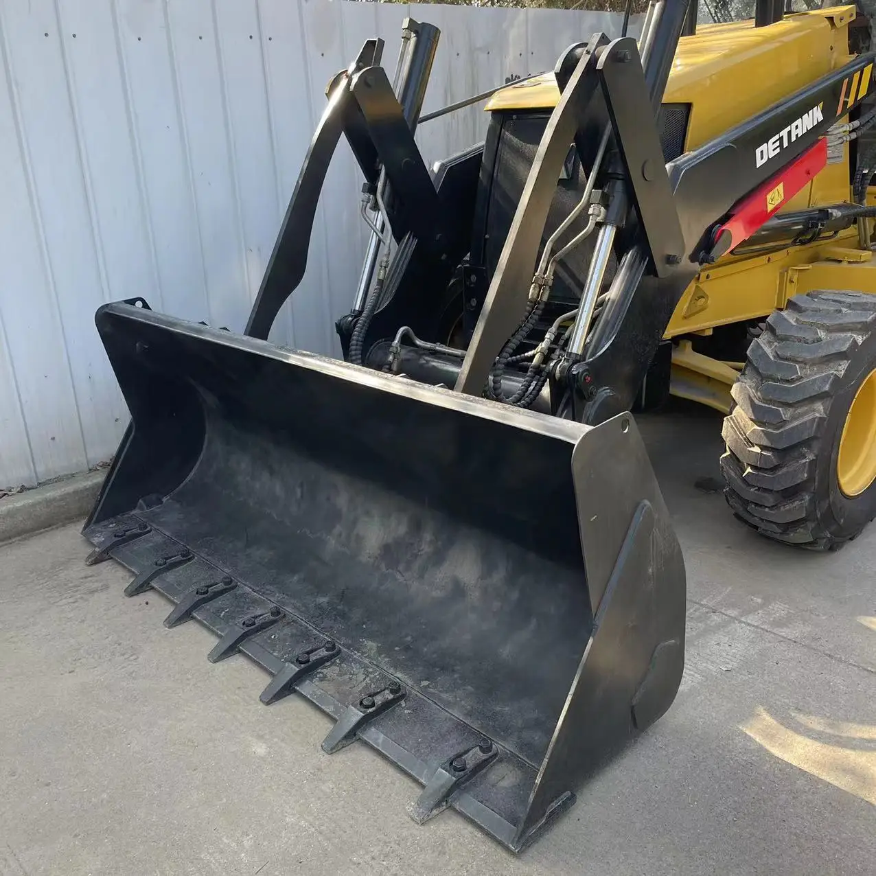 DEL350 Hot Sale Mini Small Tractor with Front End Loader and Backhoe Max UNIQUE Diesel Travel Back hoe loader