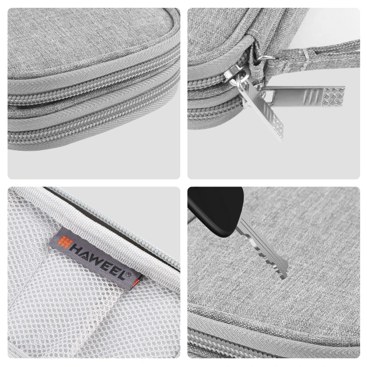 Cheap Travel Organizer Bag Waterproof Case Double Layer Organize Electronic Cable Charger Power Bank Phone Portable Storage Bag