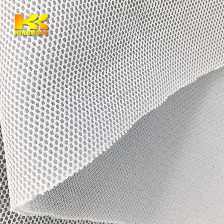 Shoes upper Mesh fabric for sportswear 100 Polyester 3d Air Knitted Fabric For