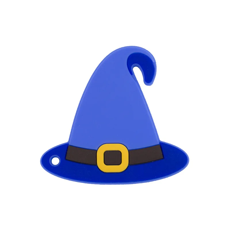 Baby Teether Freezable for 3 to 12 months Factory Hot Sale Halloween Pirate Pumpkin Teether Toys Custom Food Grade BPA Silicone