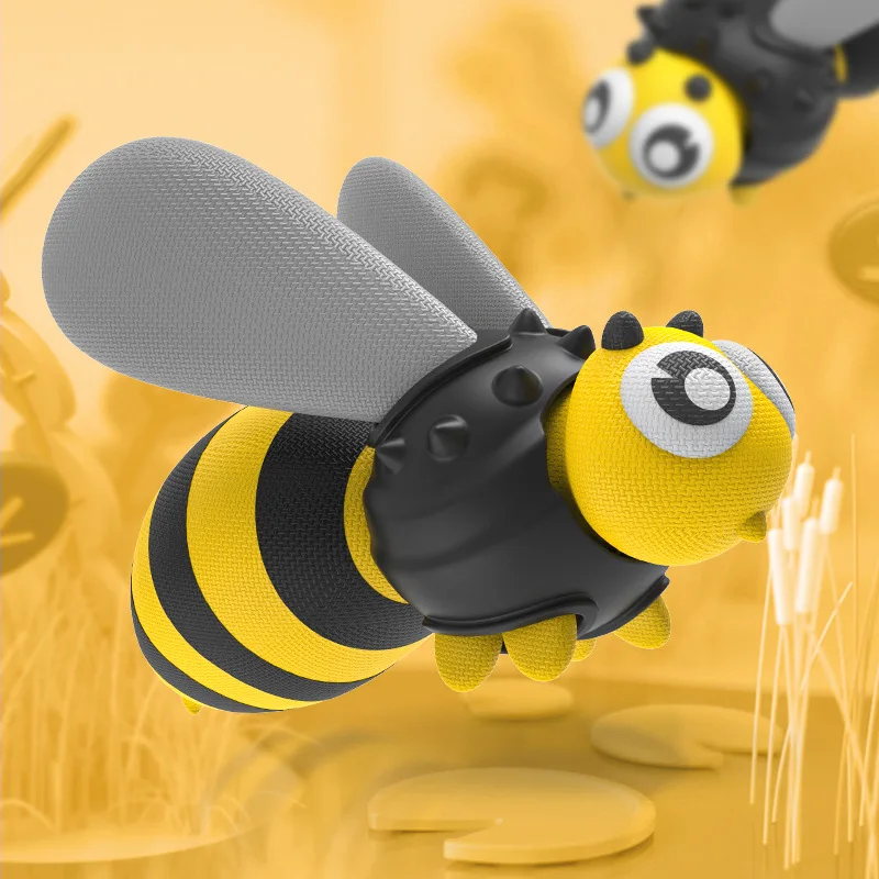 2021 Amazon Hotsale Type Dog chew Squeak Toys bee Squeaking dog interactive simulation