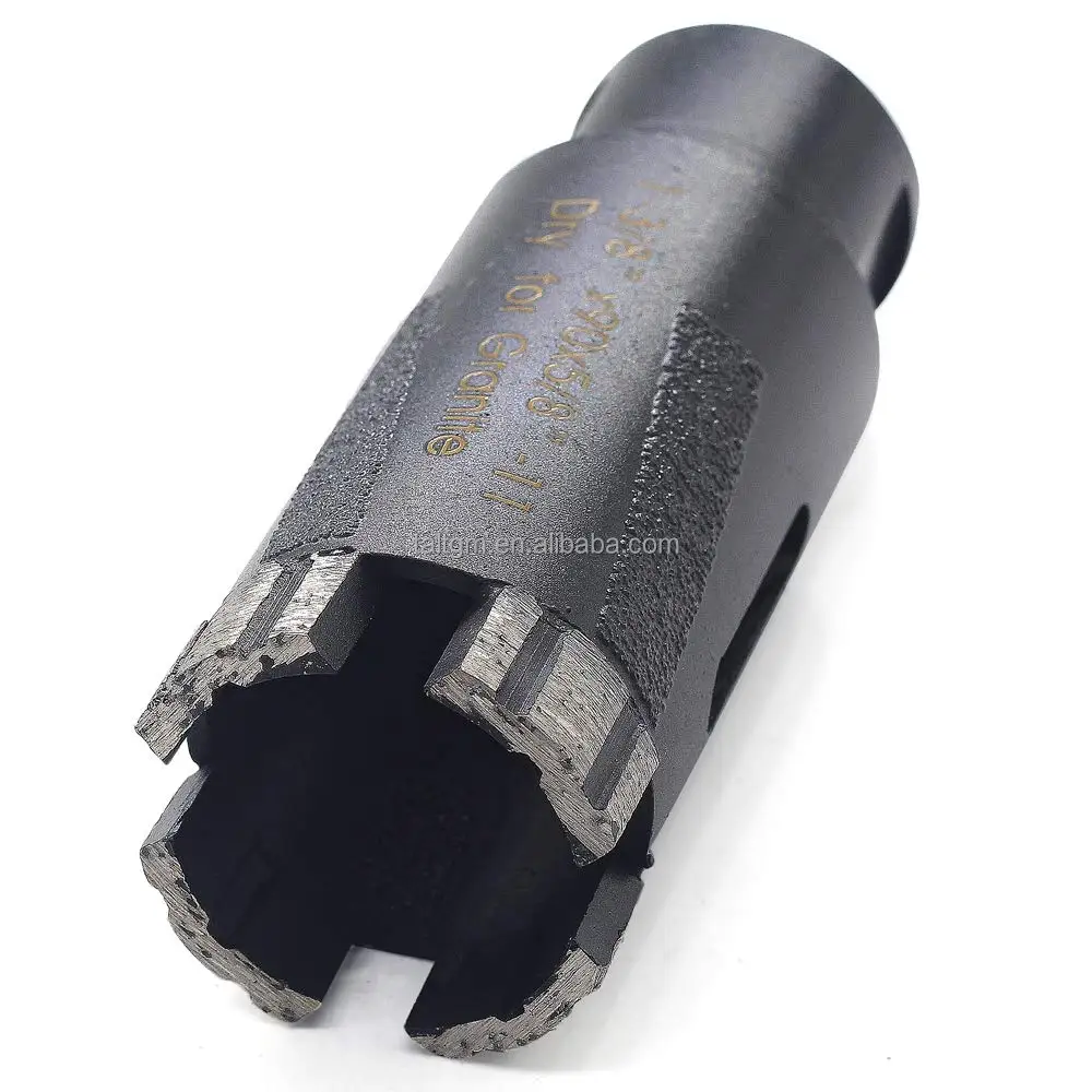 Вакуумное паяное Diamond6-35mm сухое сверло M14 резьбовое коронное гранитное ядро