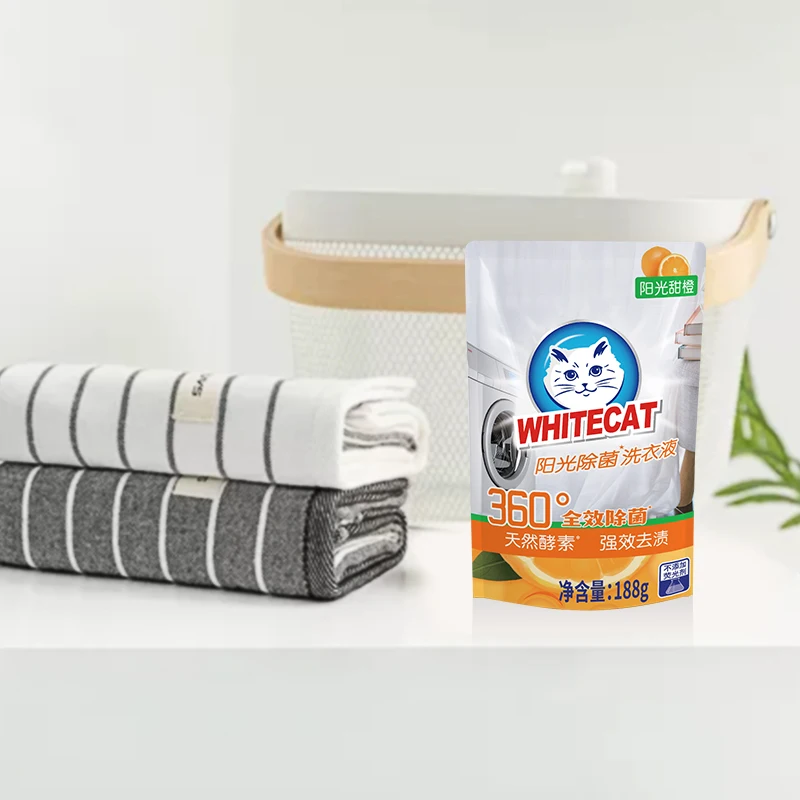 New Detergent Sheet Detergent Soap Softener 188g Laundry Detergent Liquid For Washing