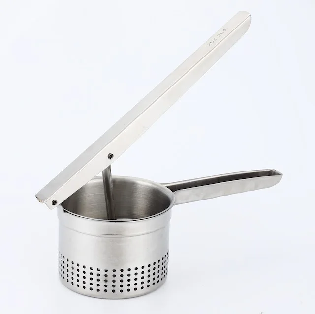 Potato Ricer Stainless Steel by  Large Ricer and Masher for Fluffy Mashed Potatoes  Heavy Duty Kitchen Tool potato ricer