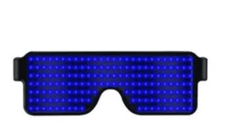 8 Modes Quick Flash USB LED Party Glasses Luminous Eye Glass USB Glowing Glasses Party Concert light Toys Christmas Decorations