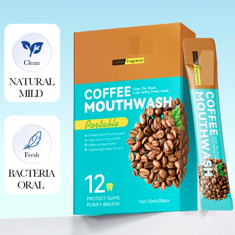 New Product Wholesale Natural Disposable Mouth wash 10ml Remove Bad Breath Alcohol Free Oral rinsing strips Mouthwash