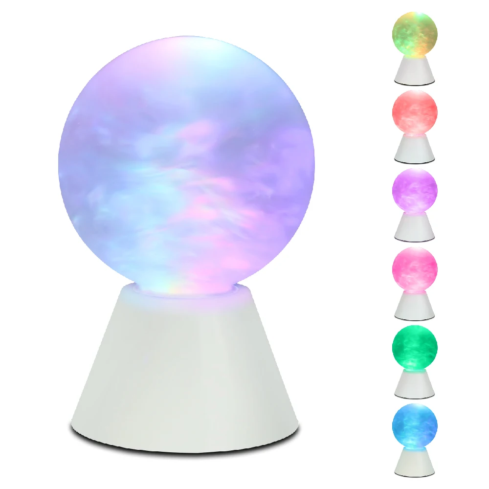 TIANHUA Christmas present magic color changing water cloudy nebular night ball led table lamp for home decor club
