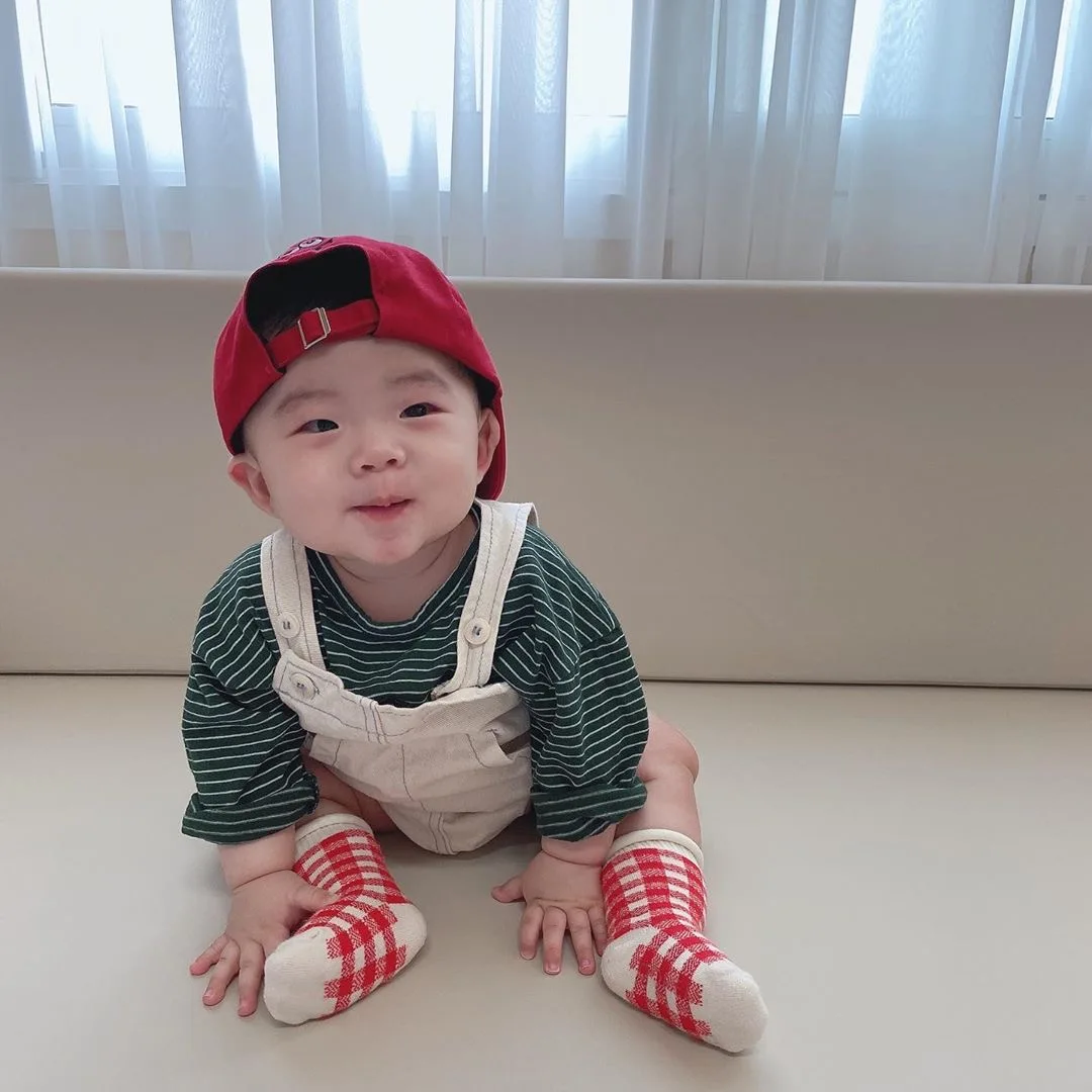 OEM Custom Toddler Baseball Cap Spring And Autumn Cartoon Boy Girl Flat Along Hip Hop Baby Baseball Cap