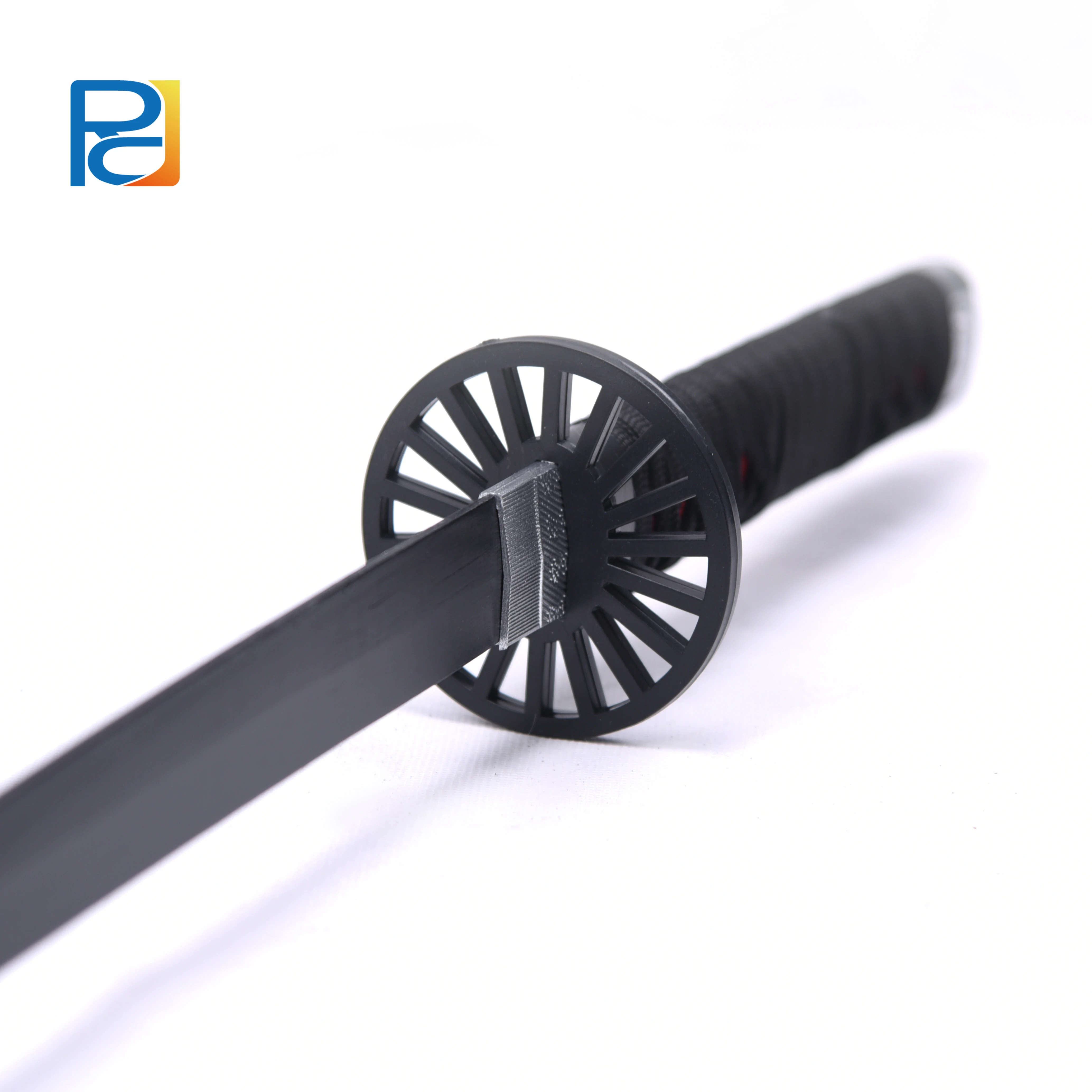 Black 78cm Bamboo Blade Sword Katana Sword Anime Wooden Cosplay Swords For Demon Slayer Kamado Tanjiro