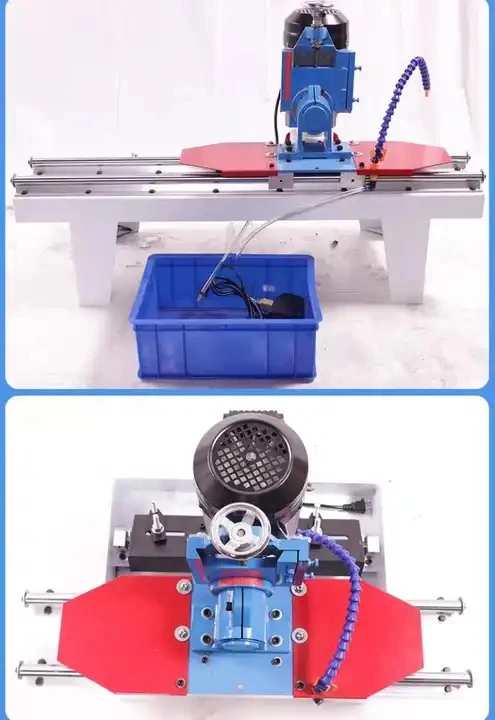 Woodworking Universal Crushing Knife Grinding Machine MF400 High Precision Linear Electric Knife Grinder Grinding Planer Knife