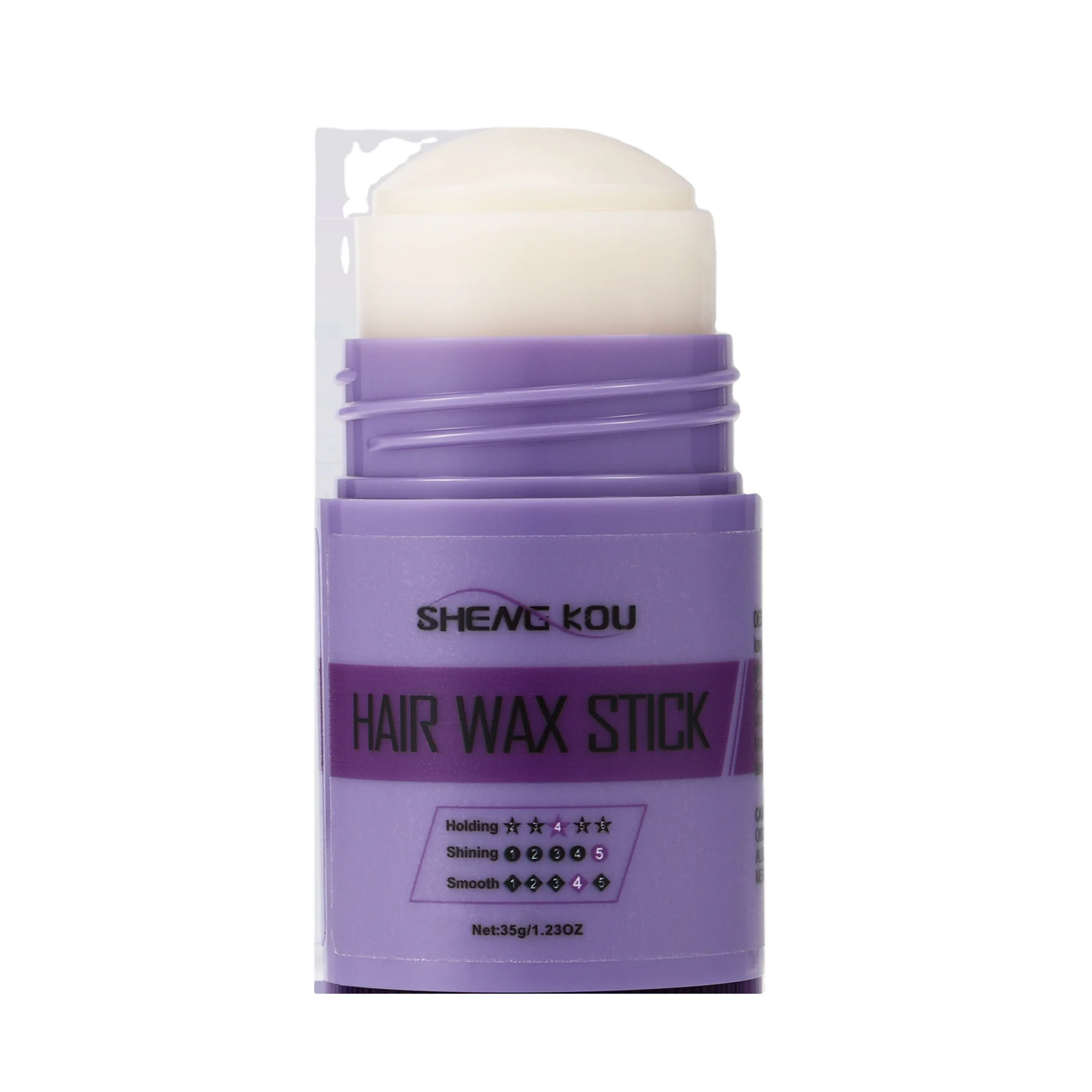 Professional manufacturer hair wax stick Wholesale Stock Strong Hold Hair Styling twist Wax stick for hair