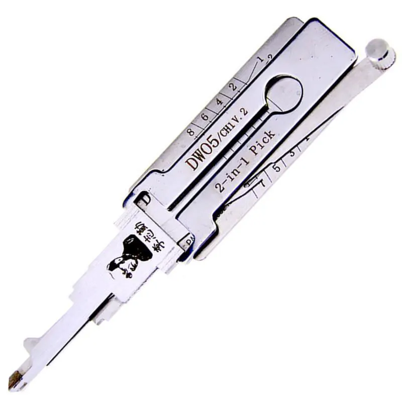 Hot Genuine Lish Tool DW05 CH1 2-IN1 Auto Lock Pick and Decoder Locksmith Tool Open Car Door