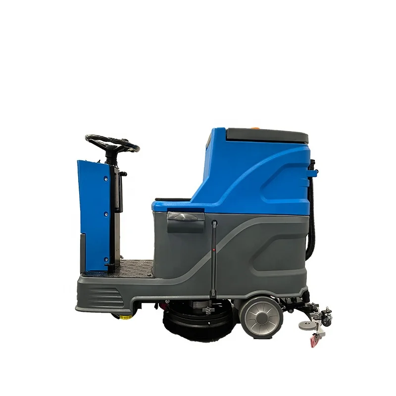 Ametek vacuum motor scrubbers dual brush ride on floor cleaning scrubber