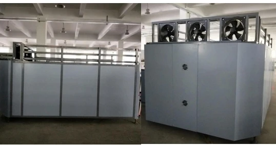 4 layers 2 heating chambers EVA  glass laminating machine