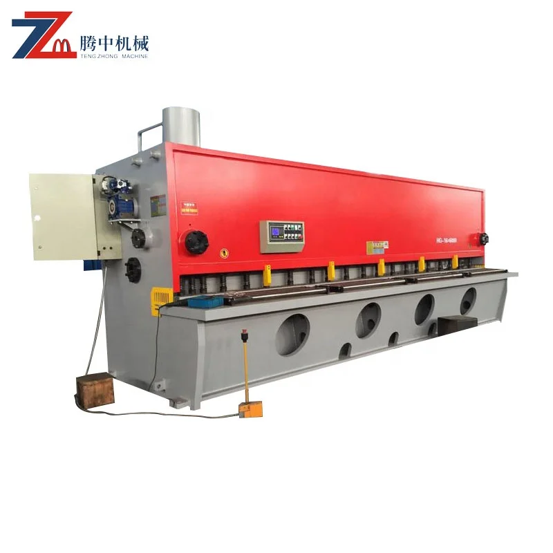 
2 Years Warranty QC11Y Series Guillotine Hydraulic Metal Sheet Plate Shearing Machine Price 