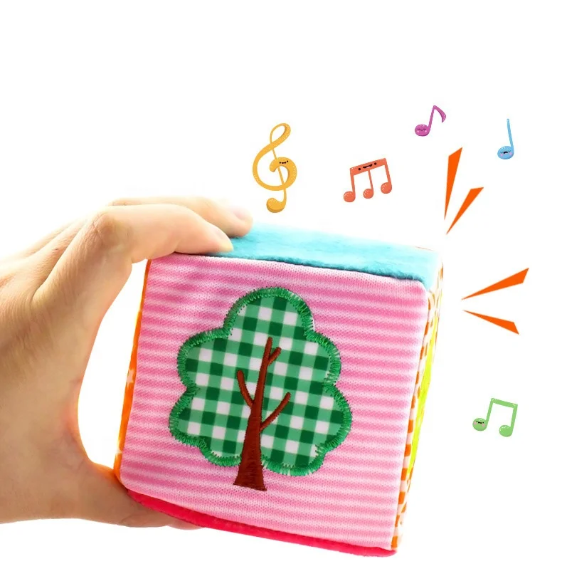 Unisex Early Learning Educational Toy Soft Foam Stuffed 4 Blocks for Kids 5-7 Years Alphabet Numbers Study Clock Game