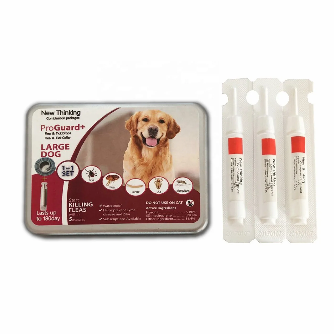 Frontline Plus Chemical Flea Drops for Pet