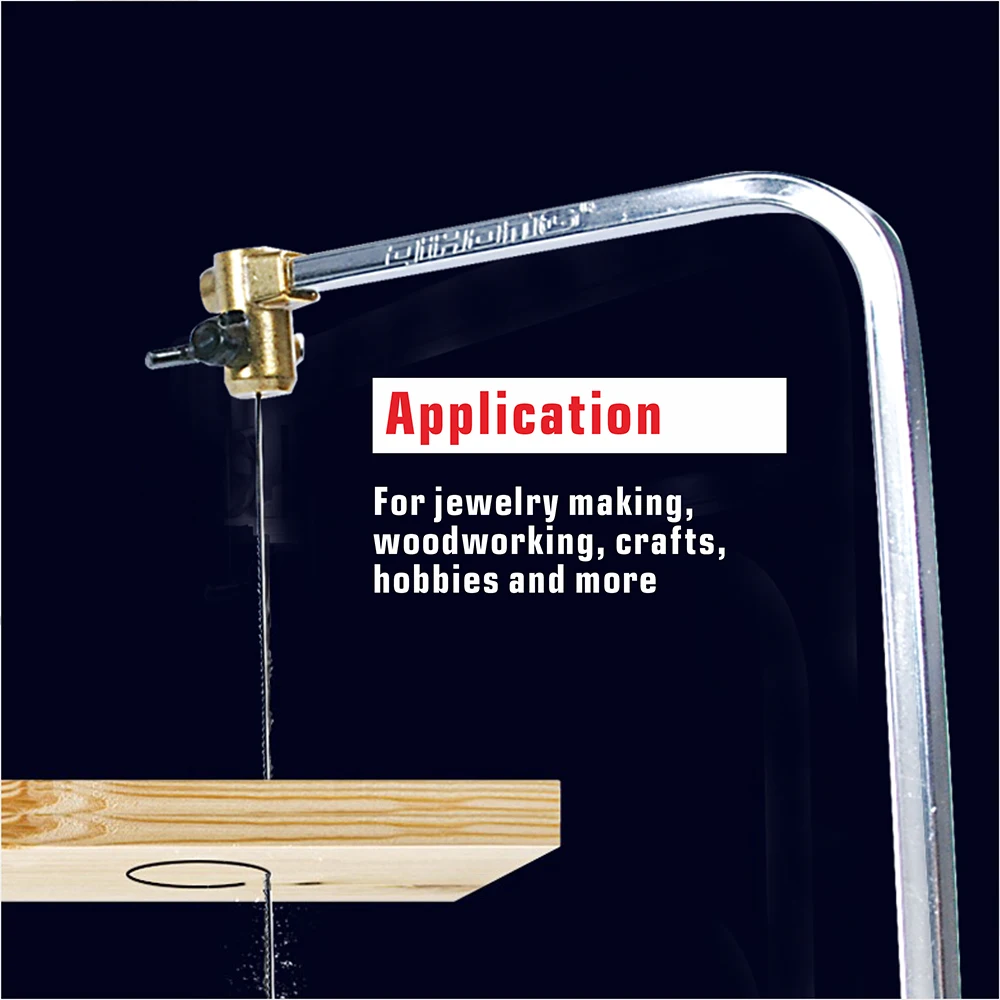 Professional Custom Hand Tool Carbon Steel Adjustable DIY Pull Coping Saw Mini Hacksaw Frame