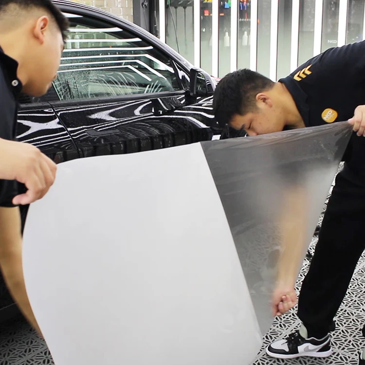 ISFFILM high glossy tpu ppf anti scratch Self Healing automotive paint protection full body wrapping polyurethane ppf car film