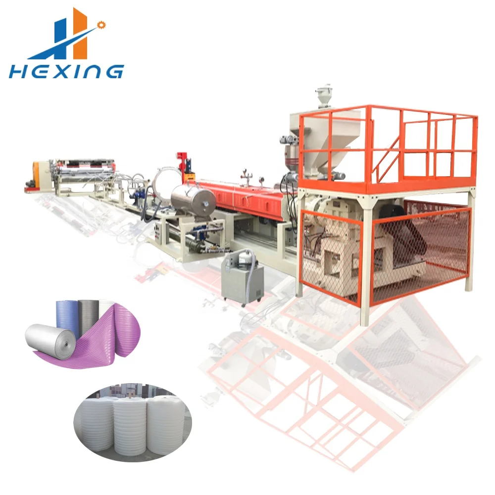 Hexing Brand 120 Model PE/EPE Foam Sheet Making Machine