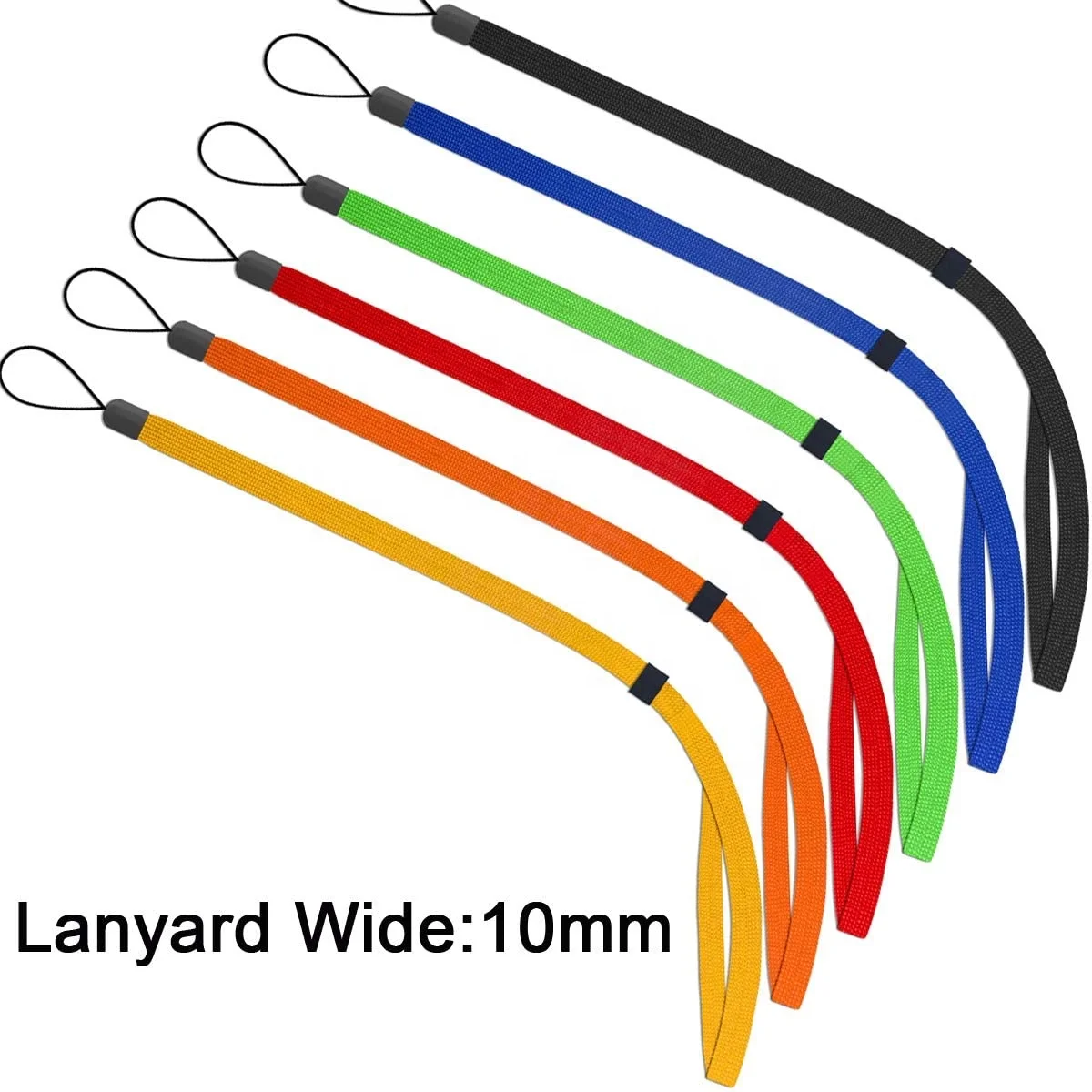 
Lanyard Adjustable for Walkie-Talkie Cruise Braided Flat Neck Strap for Keys Pen Phone id Badges Holder Office Name USB iPod 