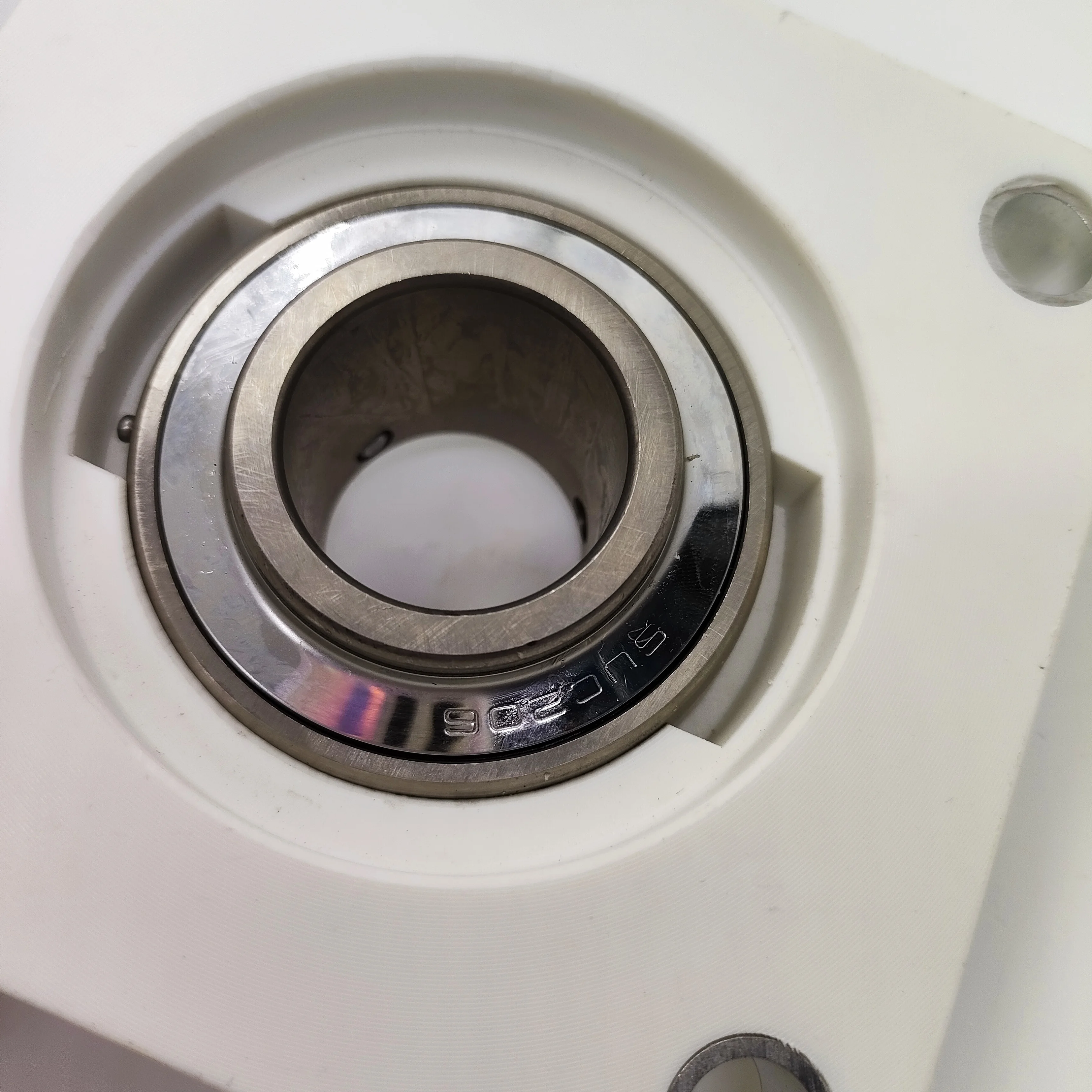 SUCF207 Plastic Housing Bearing  Stainless Steel Material Pillow Block Bearing stainless bearing