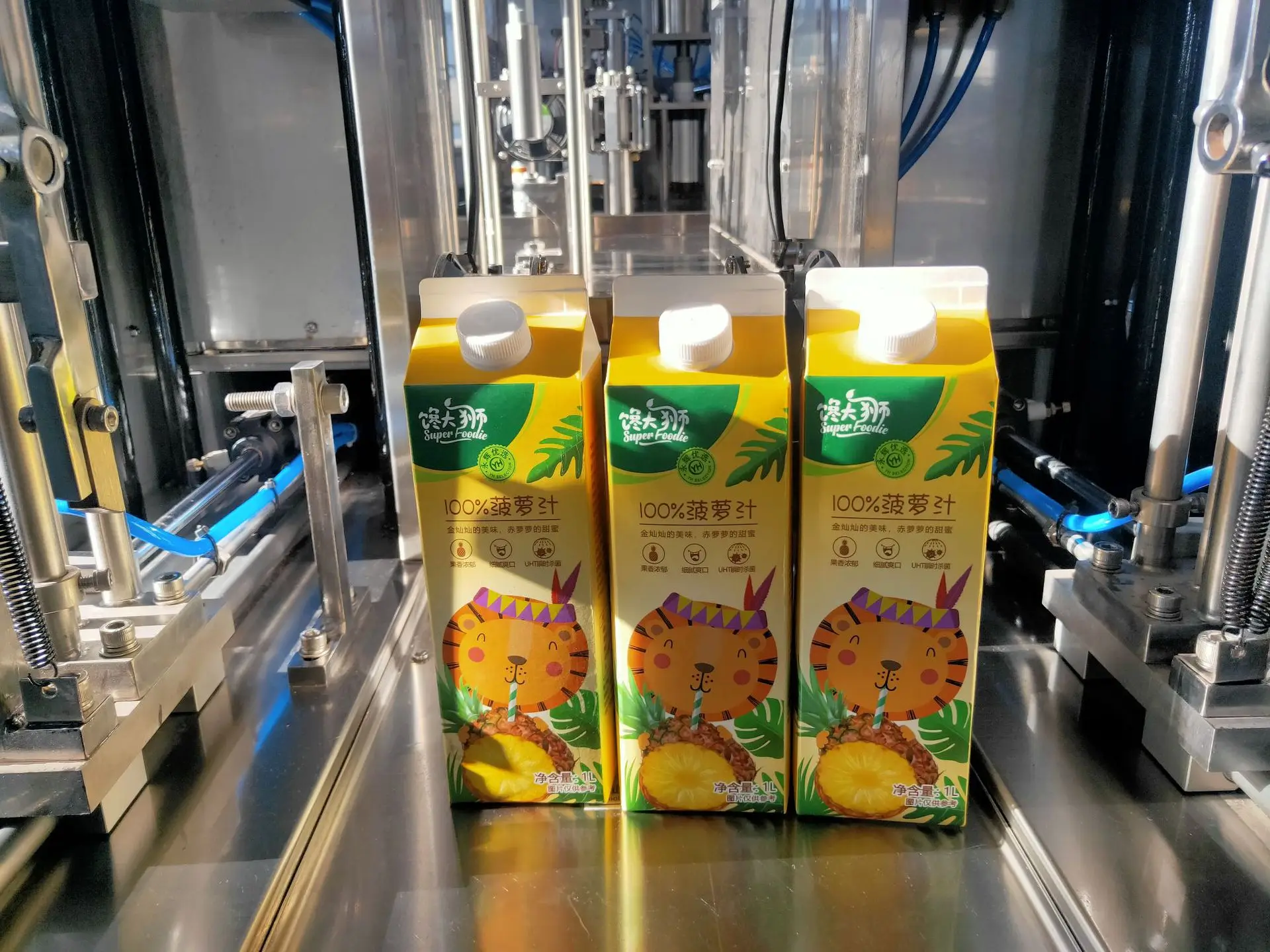 Factory Price Aseptic Juice Paper Box Machine Gable Top Aseptic Paper Water Packaging 750ml Milk Carton Bottle