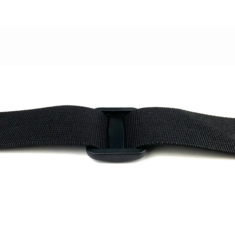 Hot Sale Black Adjustable Buckle Plastic Tri-glide Slides Buckles for Webbing Adjuster Sliders Plastic Strap Tri-glide Buckle