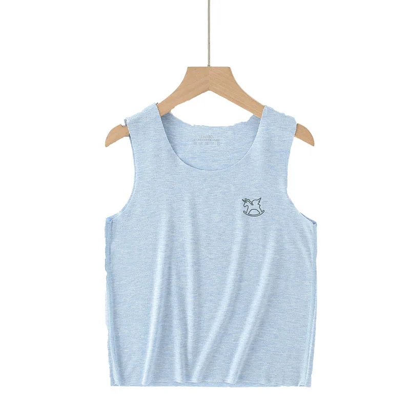 
Summer new Korean version of boys and girls wear seamless seamless vest 