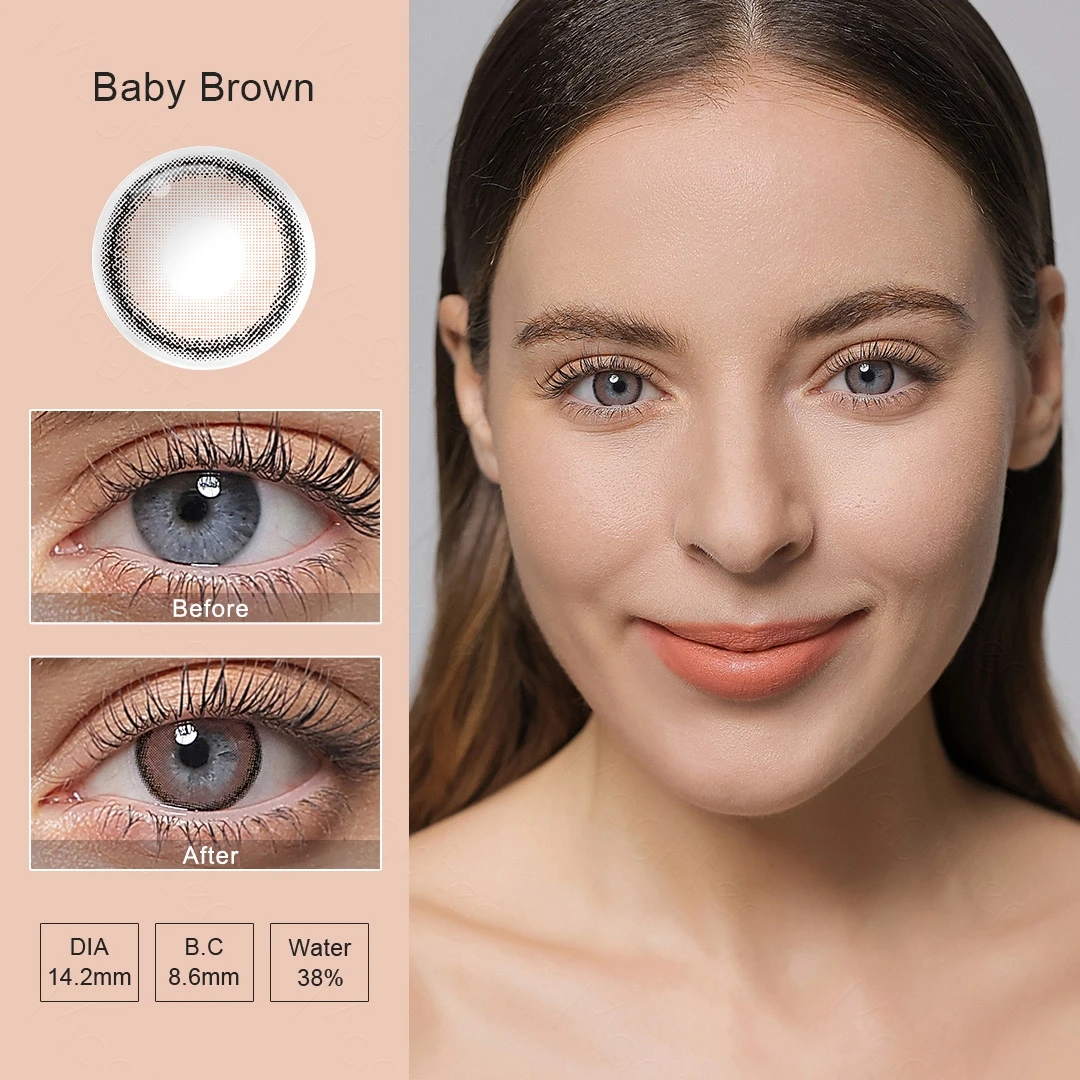 Magister Roze Airy новые цветные контактные линзы lentes de contacto kontaktlinsen цветные контактные линзы оптом