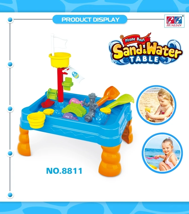 Summer toy sandbox beach sand toys plastic sand and water table for kids