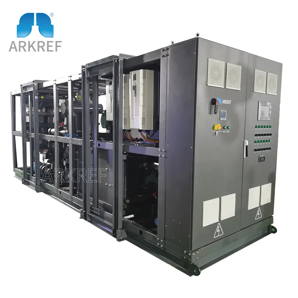 ARKREF Condensing Unit Refrigeration R744 Refrigerant Quick Connector High Pressure Co2 Compressor