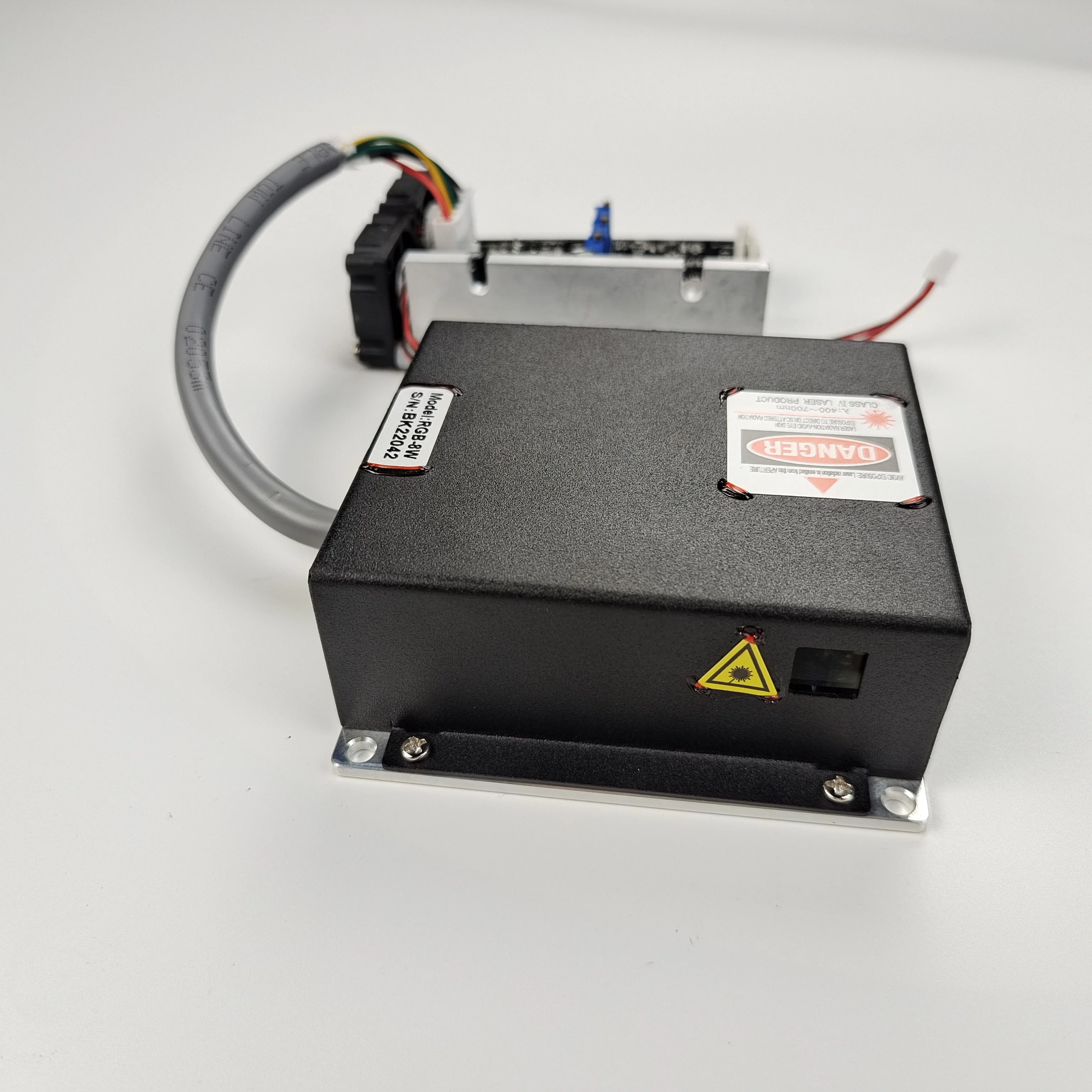 8W RGB laser module, High quality 8W full color stage light module