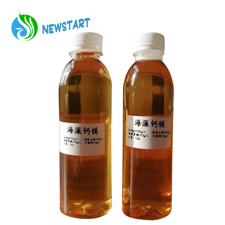 Biostimulant Fertilizer Calcium  Magnesium Medium Trace Element Chelated by Enzymatic Seaweed Extract