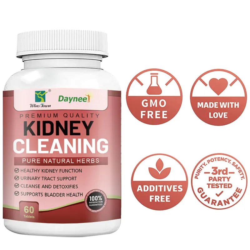 Custom Private label Daynee kidney cleaning tablets OEM/ODM herbal natural vegan organic urinary support cleanse detox