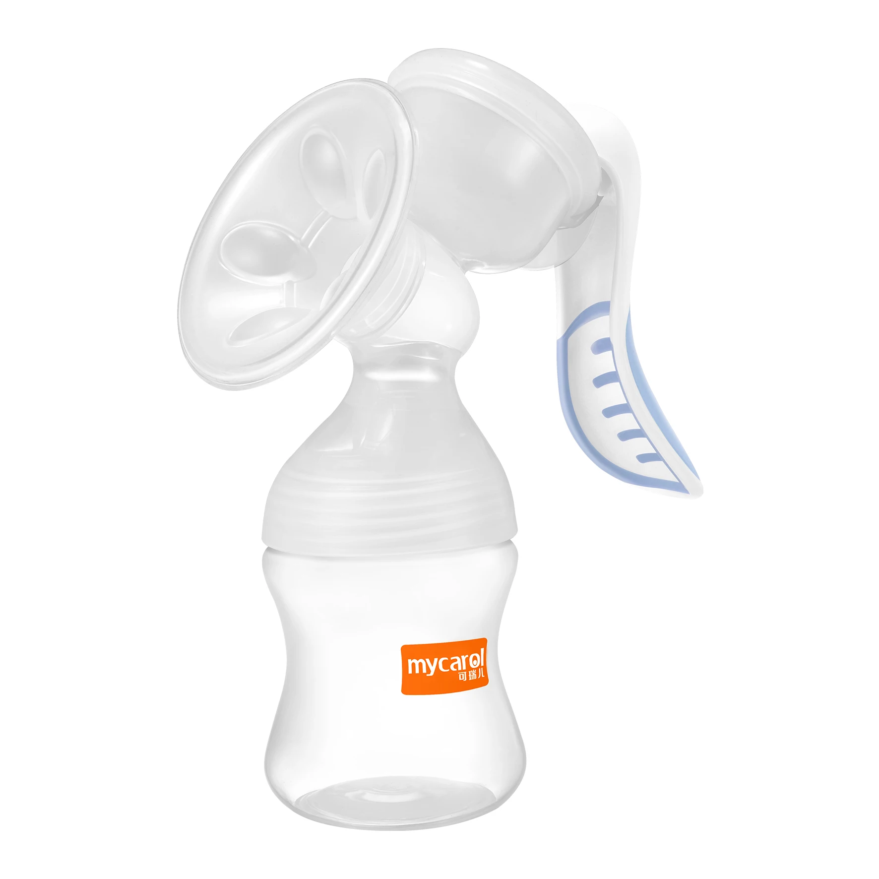 manual bpa free breastmilk silicone breast feeding hand pump portable manual breast pump