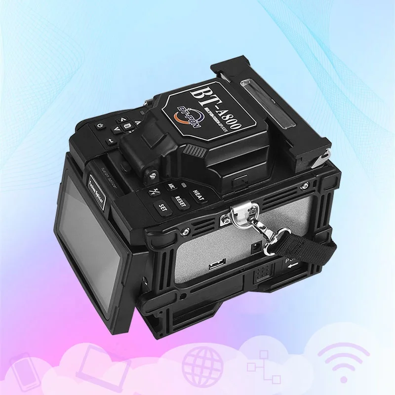 Bt-Pon 6 Motors Automatic  Core Alignment Splicing Machines Fiber Optic Fusion Splicer Machine