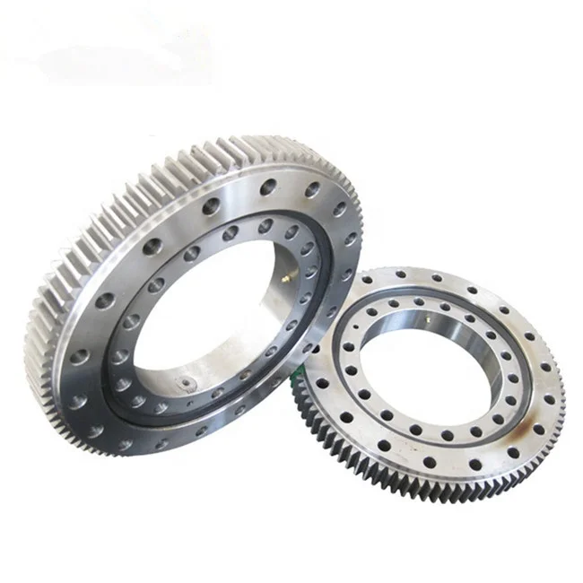 Factory price crane non gear slewing ring bearing, inner gear slewing bearing