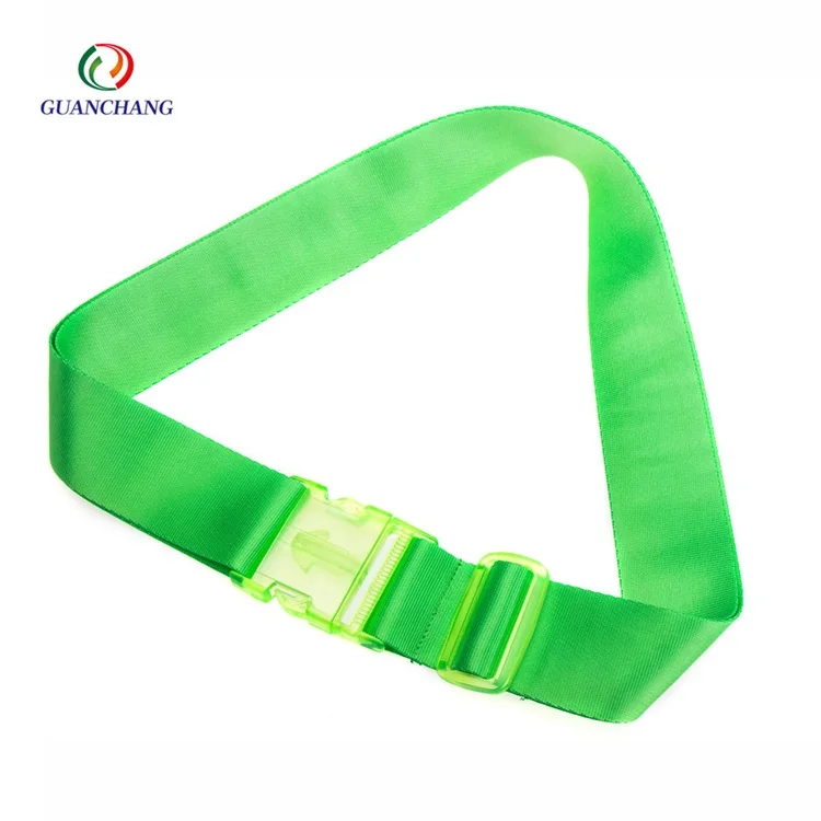 Polyester Travel Luggage Strap Adjustable Suitcase Packing Belt Tsa 3 Digital Lock, Release Buckle or on Your Need GC-15060603