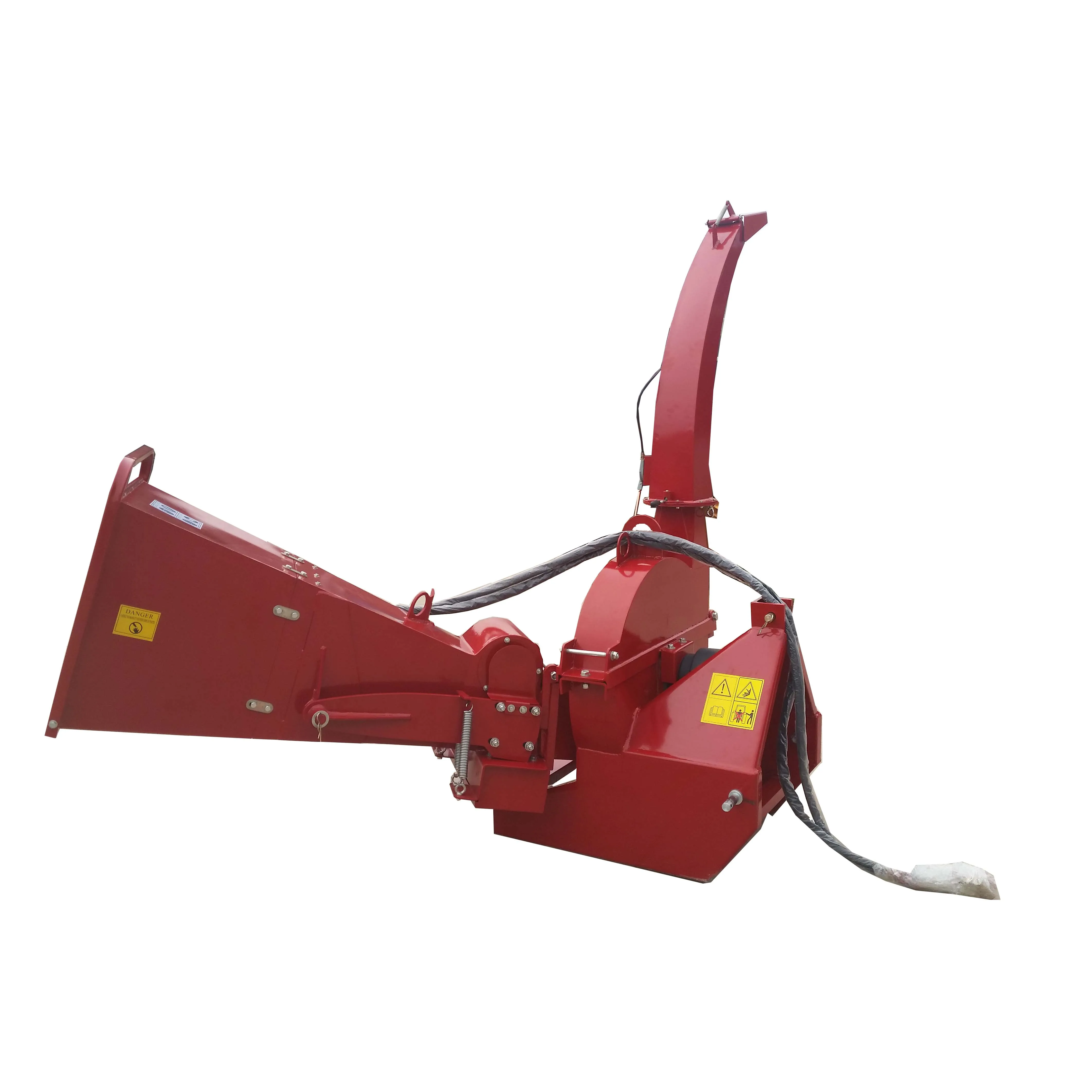 3 point hitch hydraulic pto wood chipper shredder with ce